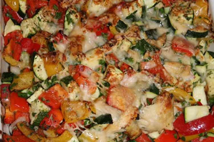 Rezept: Gemüse in der Grillform