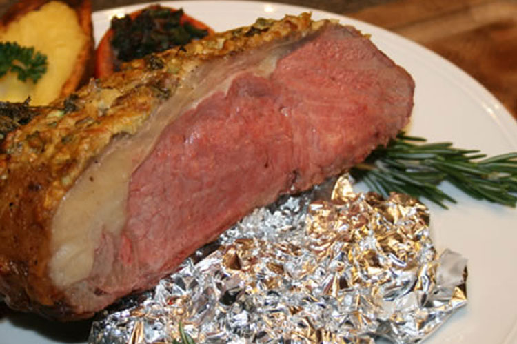 Rezept: Roastbeef mit Rucola